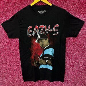 Eazy-E Ruthless Records NWA Poster West Coast Hip Hop Tee Small